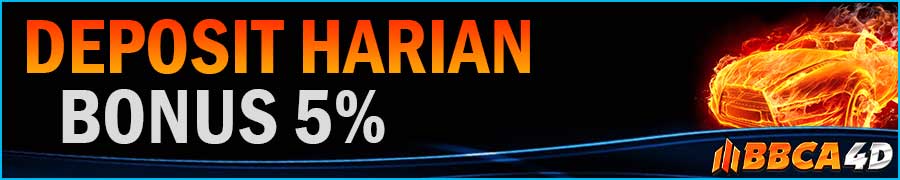 bonus deposit harian 5%